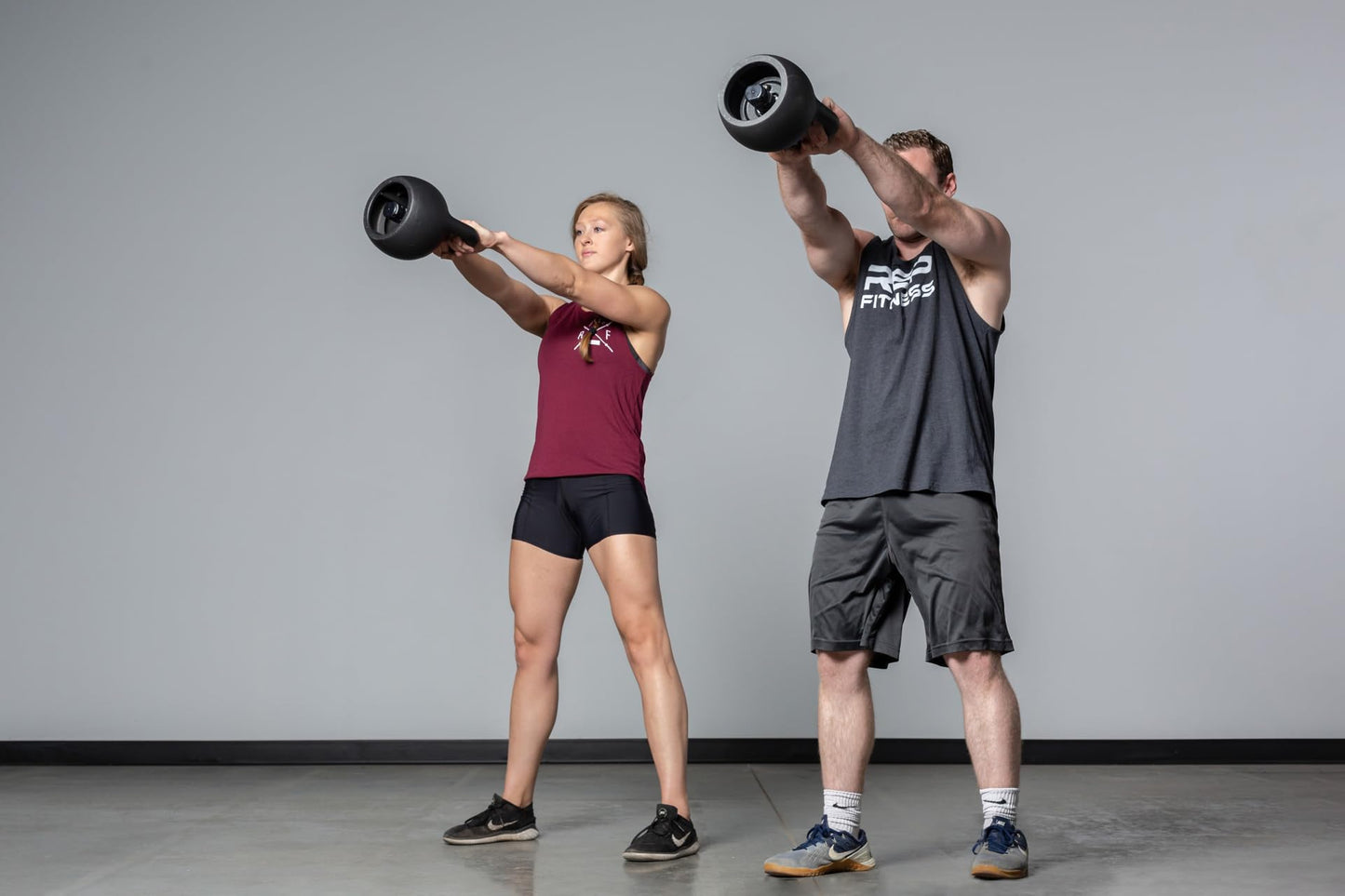 Rep Fitness Adjustable Kettlebell | 24 kg | Weight Set for Home Gym | Strength Training Equipment for Men & Women | Compact Steel Bell with Ergonomic Handle