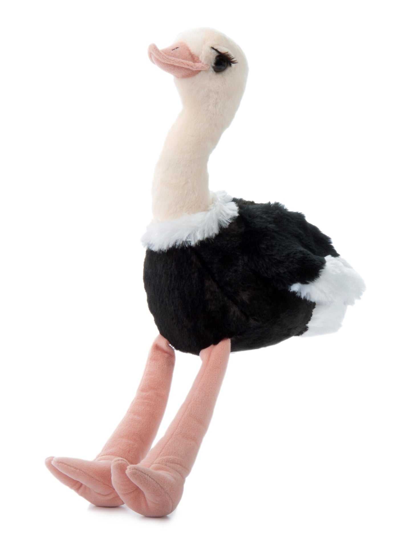 The Petting Zoo Ostrich Stuffed Animal, Gifts for Kids, Wild Onez Zoo Animals, Ostrich Plush Toy 12 inches