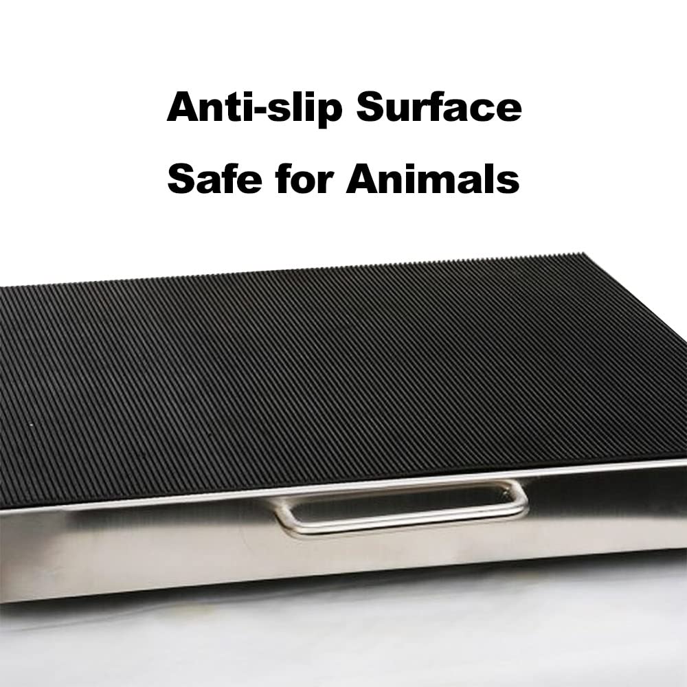 PEC Scales 700lbs Vet Animal Scale/Livestock Scale, Digital Weighing Equipment for Small to Medium Sized Animals Calf/Goat/Sheep/Pigs/Dogs/Cat or Pets (38″ x 20″ x 2″)