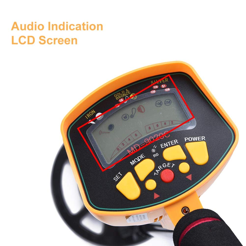 Metal Detector for Adults Professional, 3-10ft Detection Depth High Sensitivity Water Detection Gold Detector with LCD Display Underwater Scanner