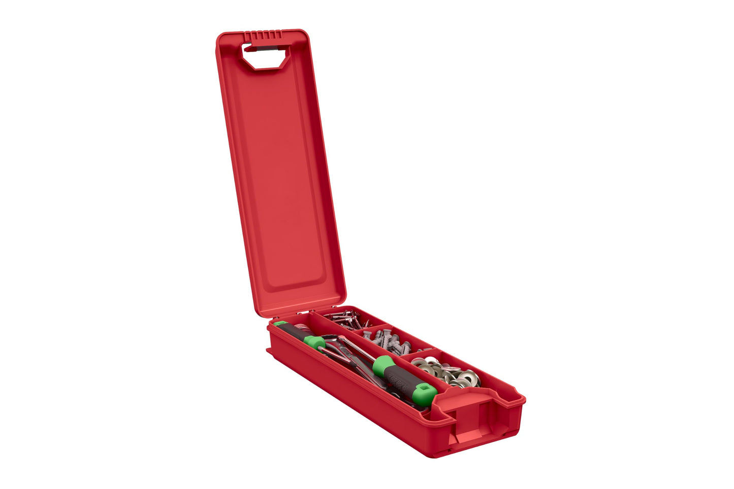 Keter Stack & Roll Heavy Duty DIY Power Tool Storage Case (253382)