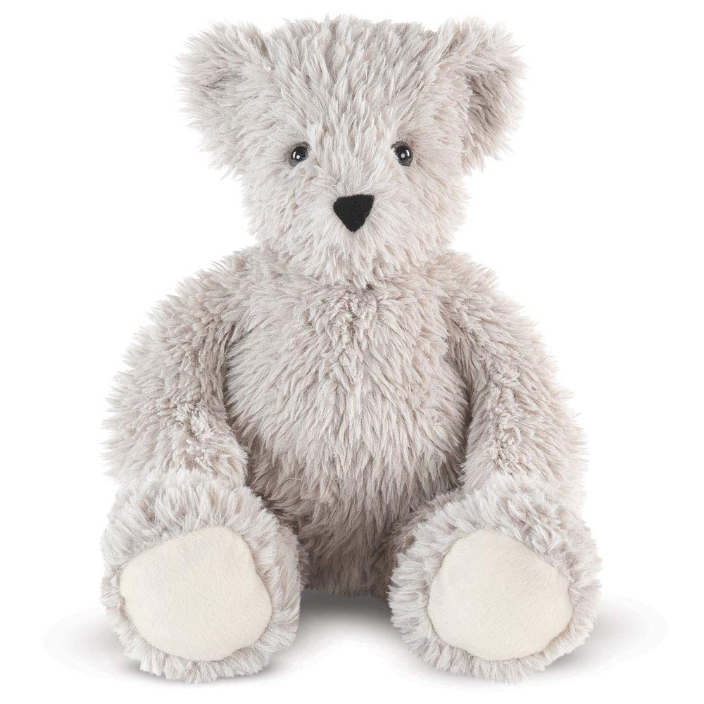 Vermont Teddy Bear Stuffed Animal – 18" Earl Grey Plush with 100% Recycled Stuffing, Designed with Love in the USA and Backed by Teddy Bear Hospital Care – A Modern Plush for Cozy Moments
