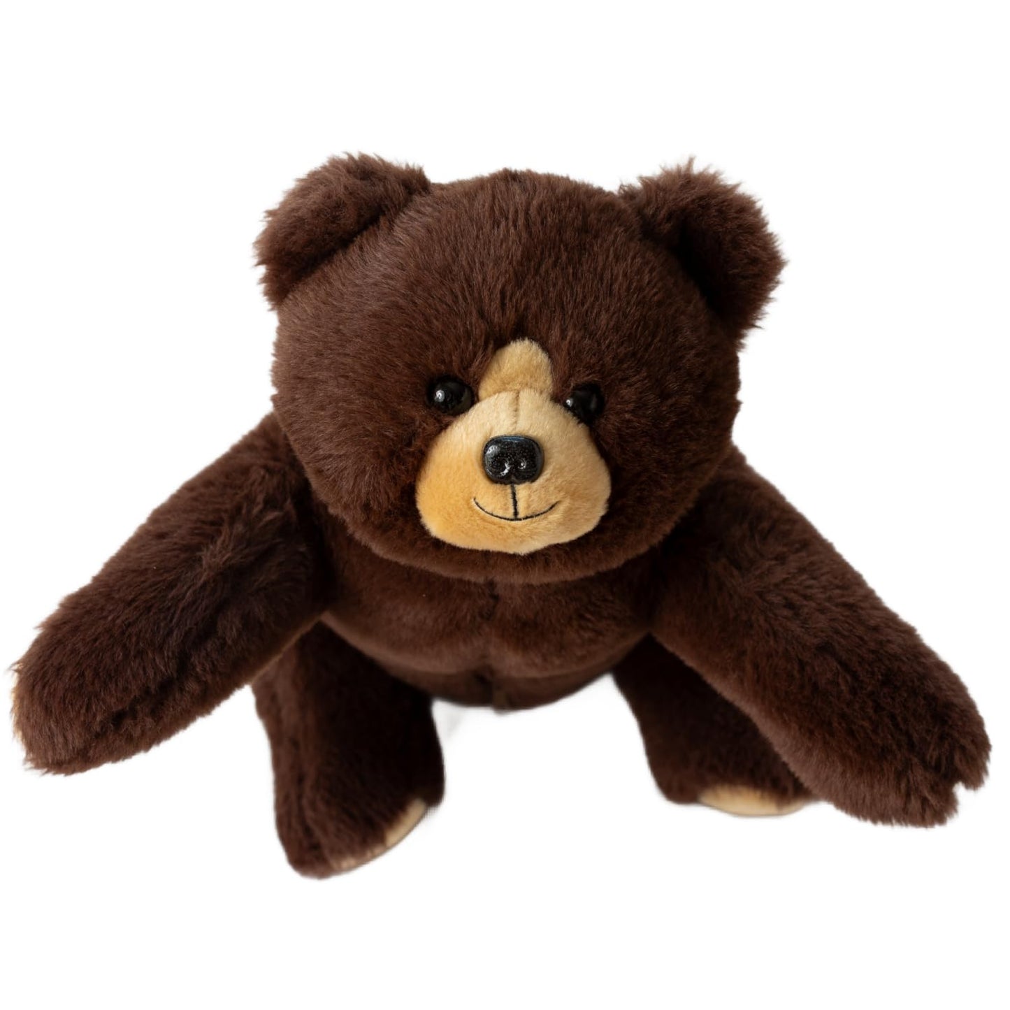Lunapuer Bear Sensory Weighted Vibrating Pillow, Pressure Activated for Kids Adults, Plush Minky Soft Size: 11 by 20 inches Pillow Animal, Calming Therapy for Focus and Balance for Gift Birthday