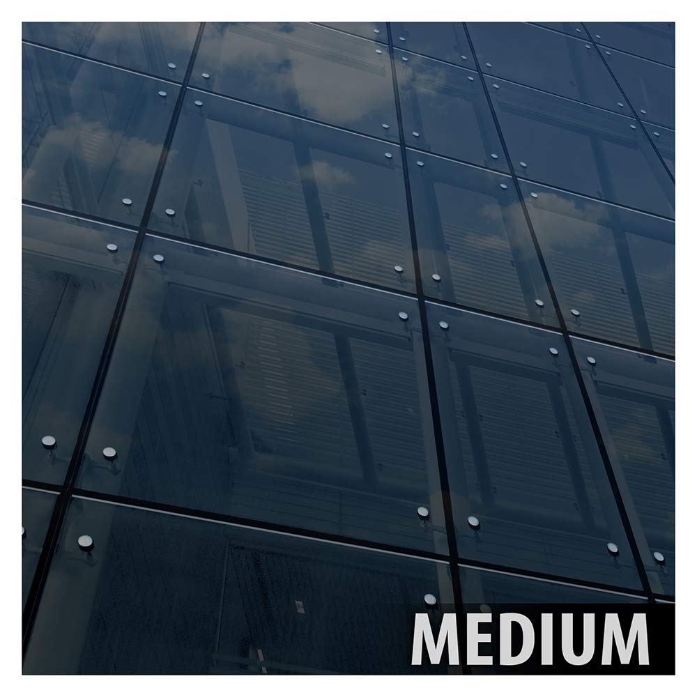 BDF NA35 Window Film Sun Control and Heat Rejection Natural Black 35 (Medium) - 36in X 50ft