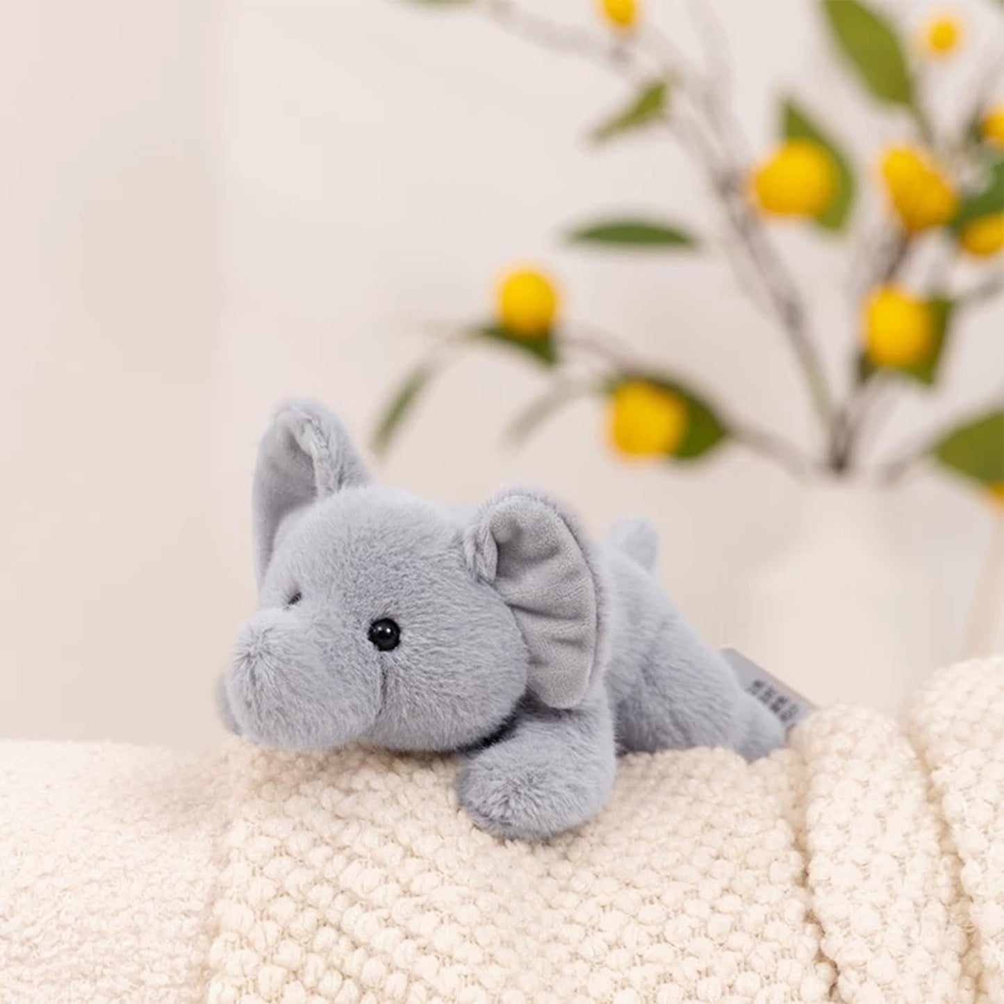 PEACH CAT Elephant Stuffed Animal Cute Plushies Small Plush Toys Birthday Gifts for Girls Boys Kids