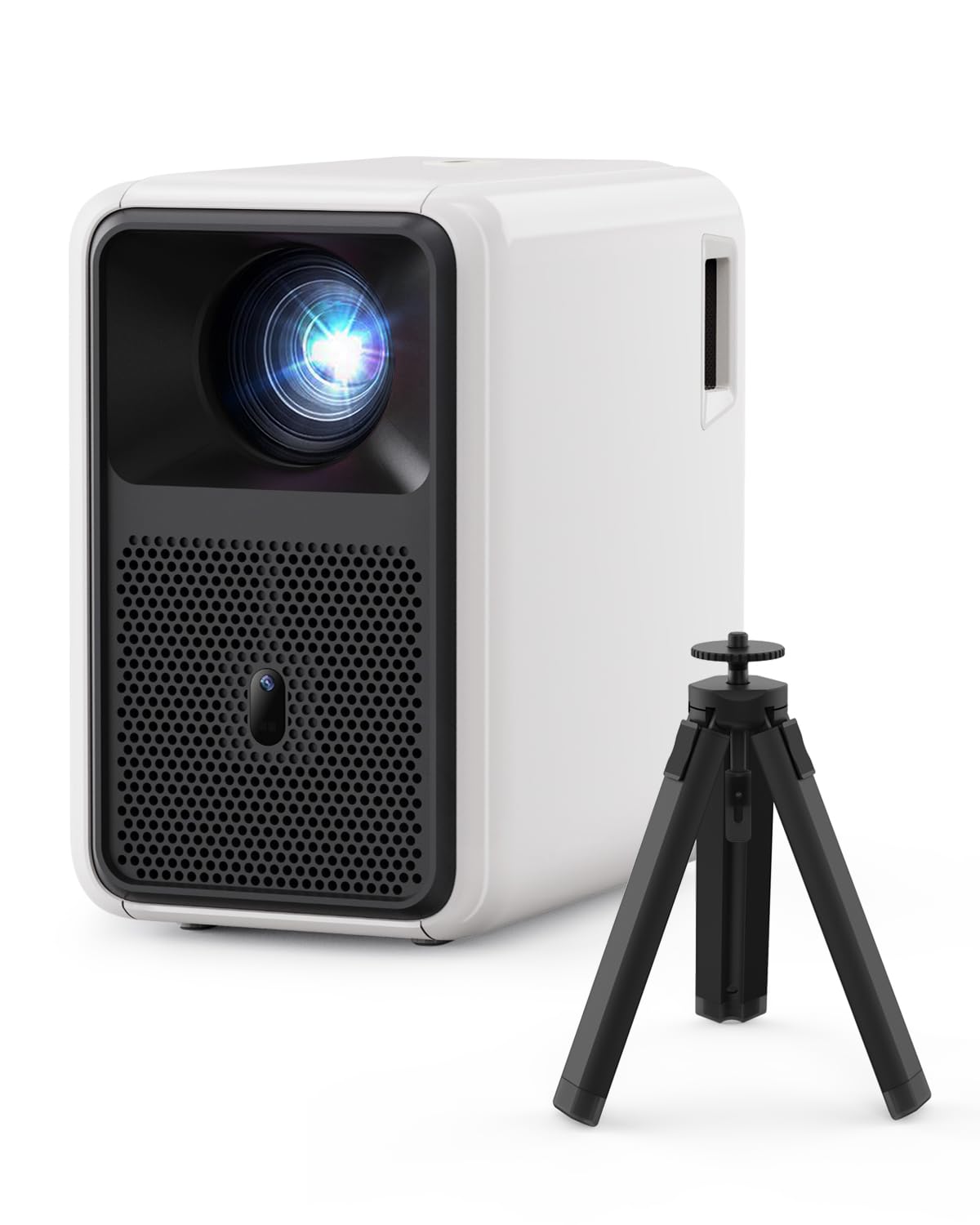 1800 ANSI Native 1080P Bluetooth Projector, Auto Focus Auto Keystone 4K Support Projector, Smart Video Indoor Projector with Wifi 6 And Bluetooth,Smart Streaming for Home Theater Office Game Projector