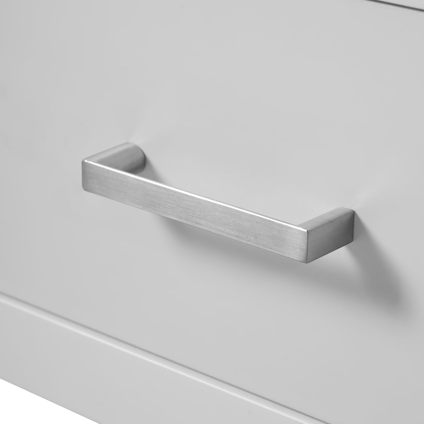 Favfurish 48" Bathroom Vanity with Ceramic Double Sink, Undermount Double Basin Vanity Set w/2 Divided Drawers and 4 Double-Layer Soft Close Doors & Built-in Shelf, Freestanding Storage Cabinet,White