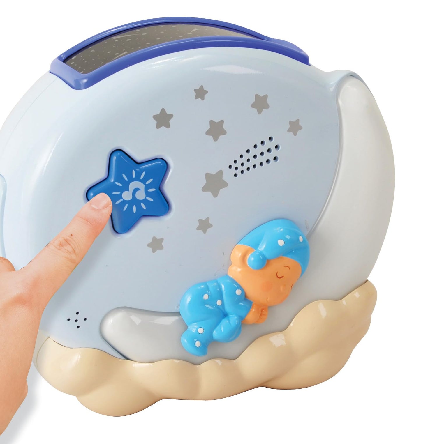 Play Lullaby Dream Light - Blue | Night Light for Kids Room with Sound Machine | Portable Sound Sleeping Lamp for Baby and Toddler Boys & Girls
