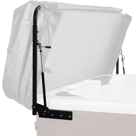 Hydraulic Swimming Pool Spa Cover Lift, Hot Tub Lift, Adjustable Width 69"-96.5", Mounted on Both Top Sides, for Various Sizes of Rectangular Bathtubs, Hot Tubs & Spas