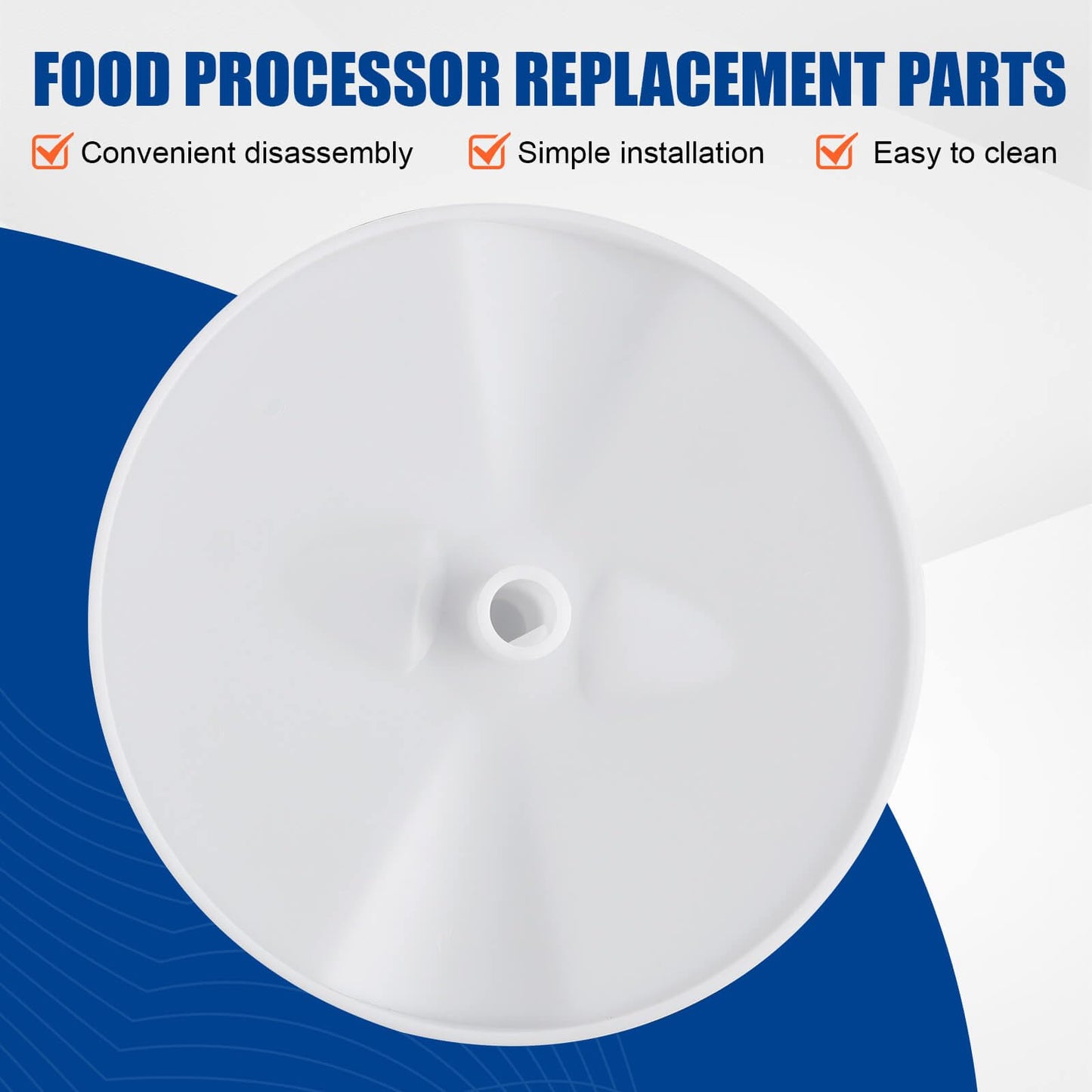 Discharge Plate for Robot Coupe parts 103288 R2N Food Processor Discharge Plate