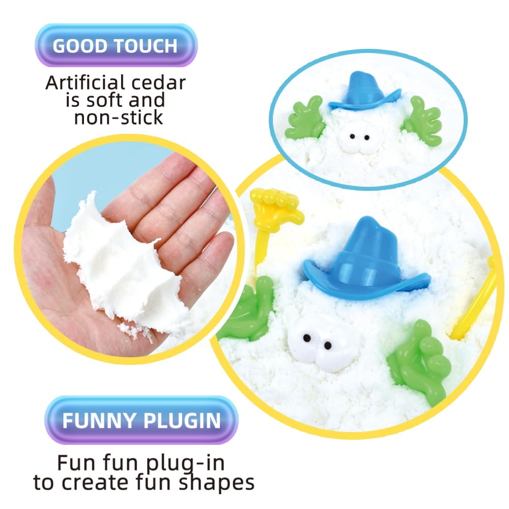 STSGPUZ Clay Space Sand Toys Puzzle Education Kid's Toys-Birthday Christmas Boys and Girls Summer Toys for Toddler Ages 3 4 5 6 7 8