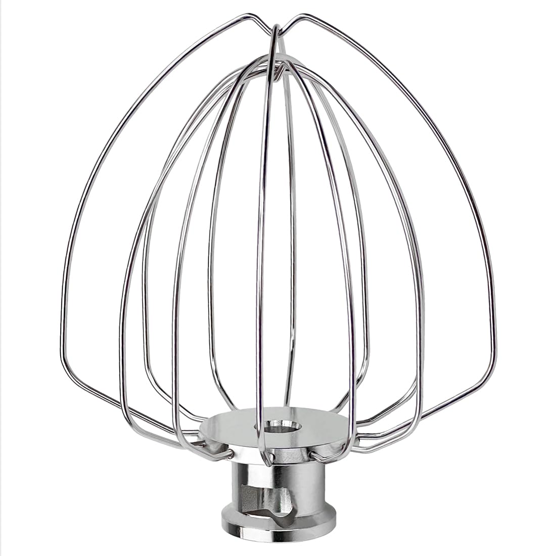 K45WW Wire Whip Stainless Steel Whisk Replacement Attachment for KitchenAid Tilt-Head Stand Mixer, for Egg Heavy Cream Cakes Mayonnaise, Dishwasher Safe