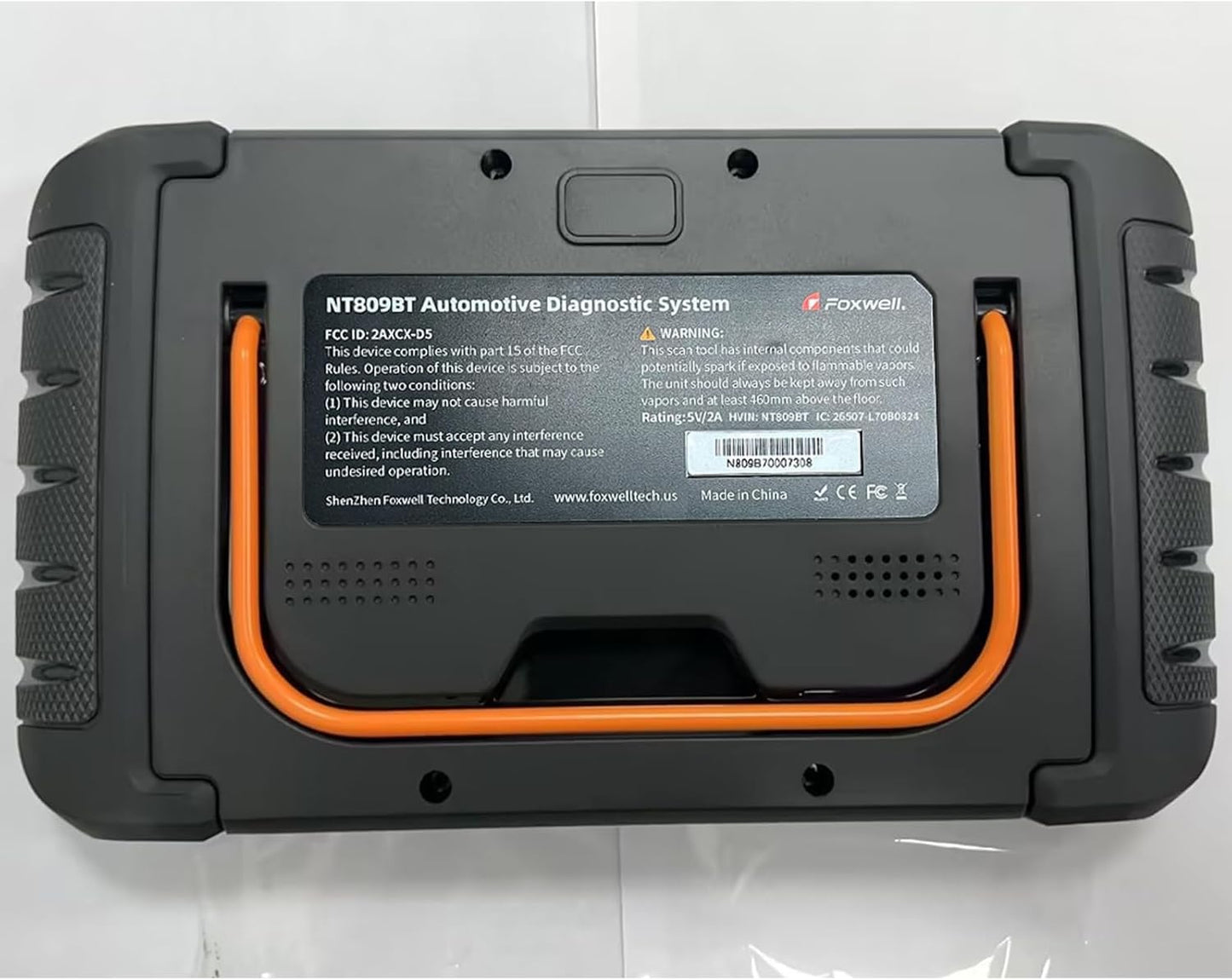 2026 FOXWELL Scanner NT809BT OBD2 Scanner Diagnostic Tool with 30+Resets, All System Bidirectional Scan Tool for All Vehicles, CAN-FD, FCA Autoauth, 3-Yr Free Update, AutoVIN, Wireless 65-Foot, Orange