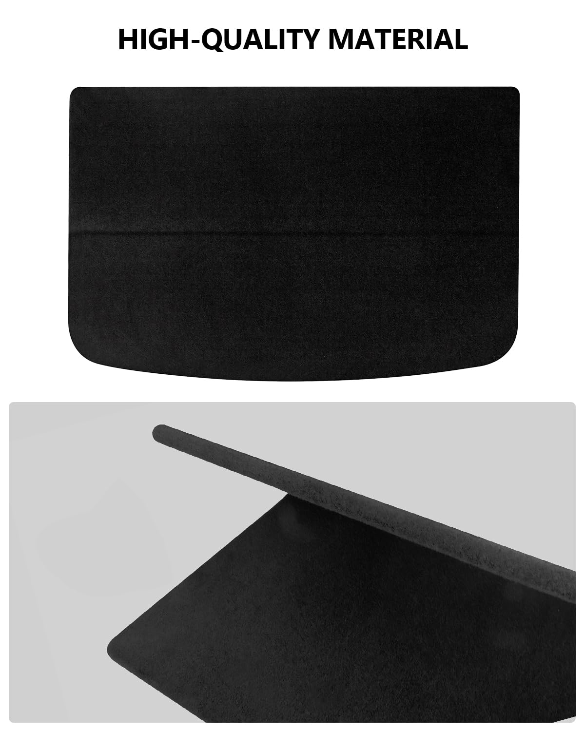 cybtkcar for Tesla Trunk Cargo Cover Model Y Juniper 2025 2026 Trunk Storage Board Model Y Accessories Storage Dividers Layered Partition Board Shield Shade Anti-Spy Luggage Privacy