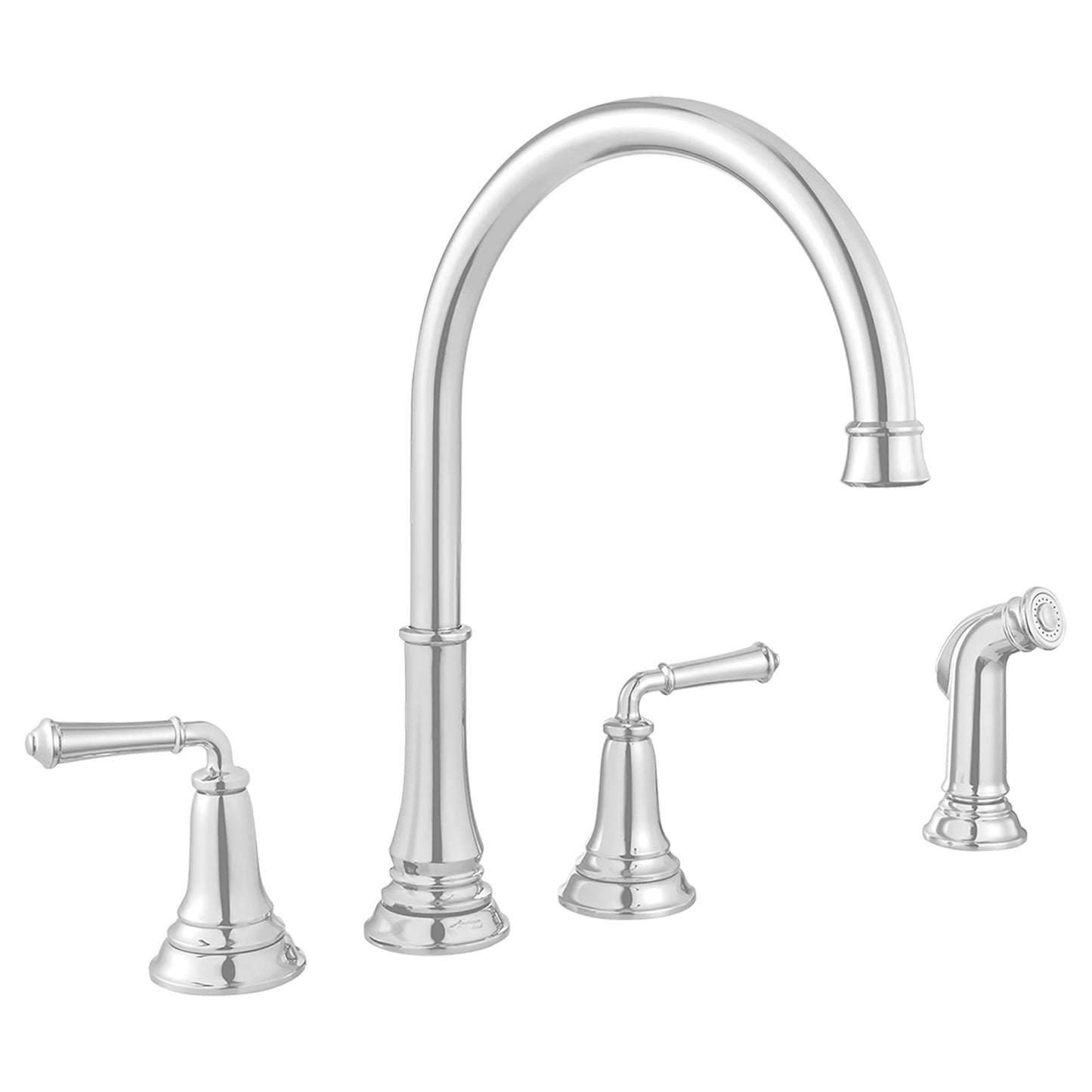 American Standard 4279701.002 Delancey Widespread Kitchen Faucet, Polished Chrome