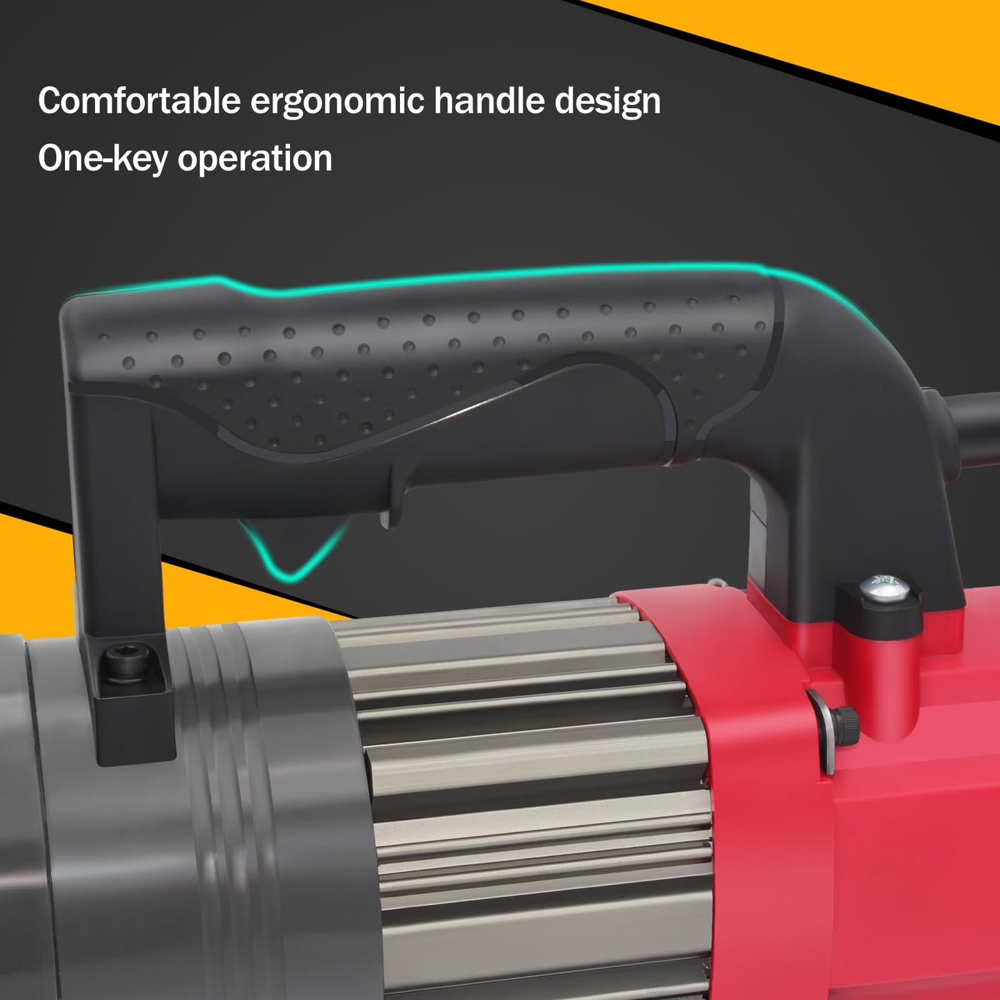 DEFIPRO 7/8 inch Electric Hydraulic Rebar Cutter 1400W, Portable Rebar Cutter 2-3s Cutting Speed Cuts 4-22mm #7 3/8" 5/8" up to 0.87" Rebar/Steel within 2-3s, RC-22