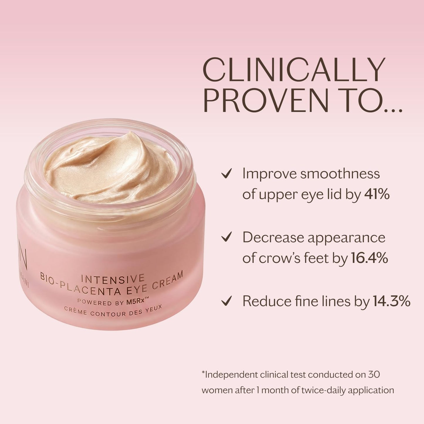 MZ SKIN Intensive Bio-Placenta Eye Cream 0.5 fl oz | Advanced Firming Eye Cream with Bio-Placenta & Multi-Layer Hyaluronic Acid | Lifts, Hydrates & Brightens