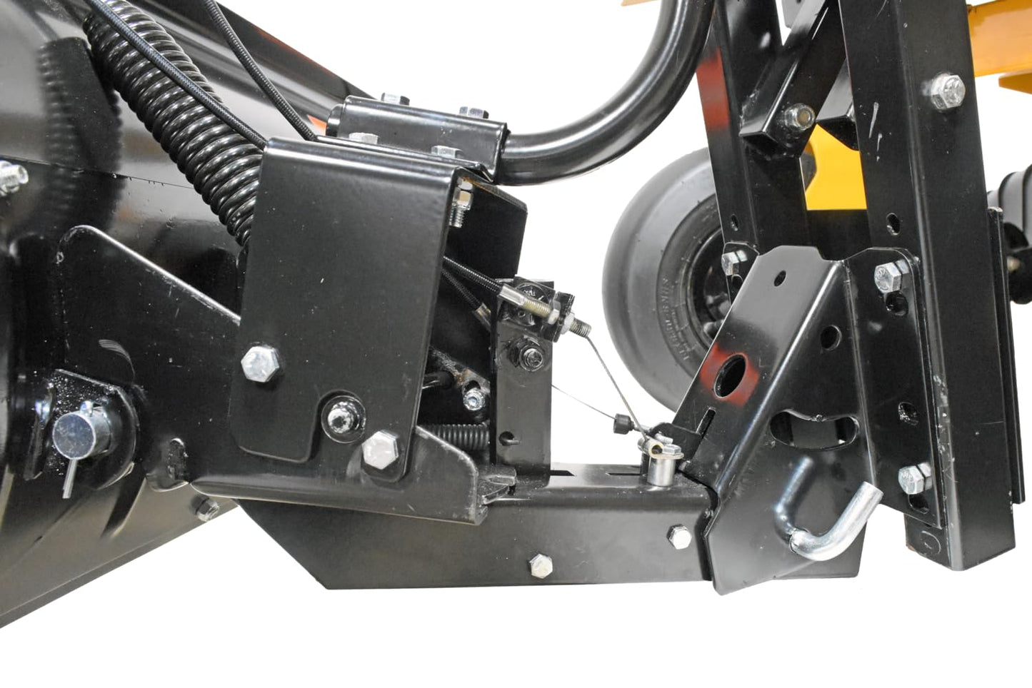 Agri-Fab 45-0613, 60-in Snow Blade for Zero Turn Lawn Mower; Swivels Left, Center and Right; Lifts Easy from seat of Tractor; Made with 14 Gauge Steel; 3 Year Limited Warranty