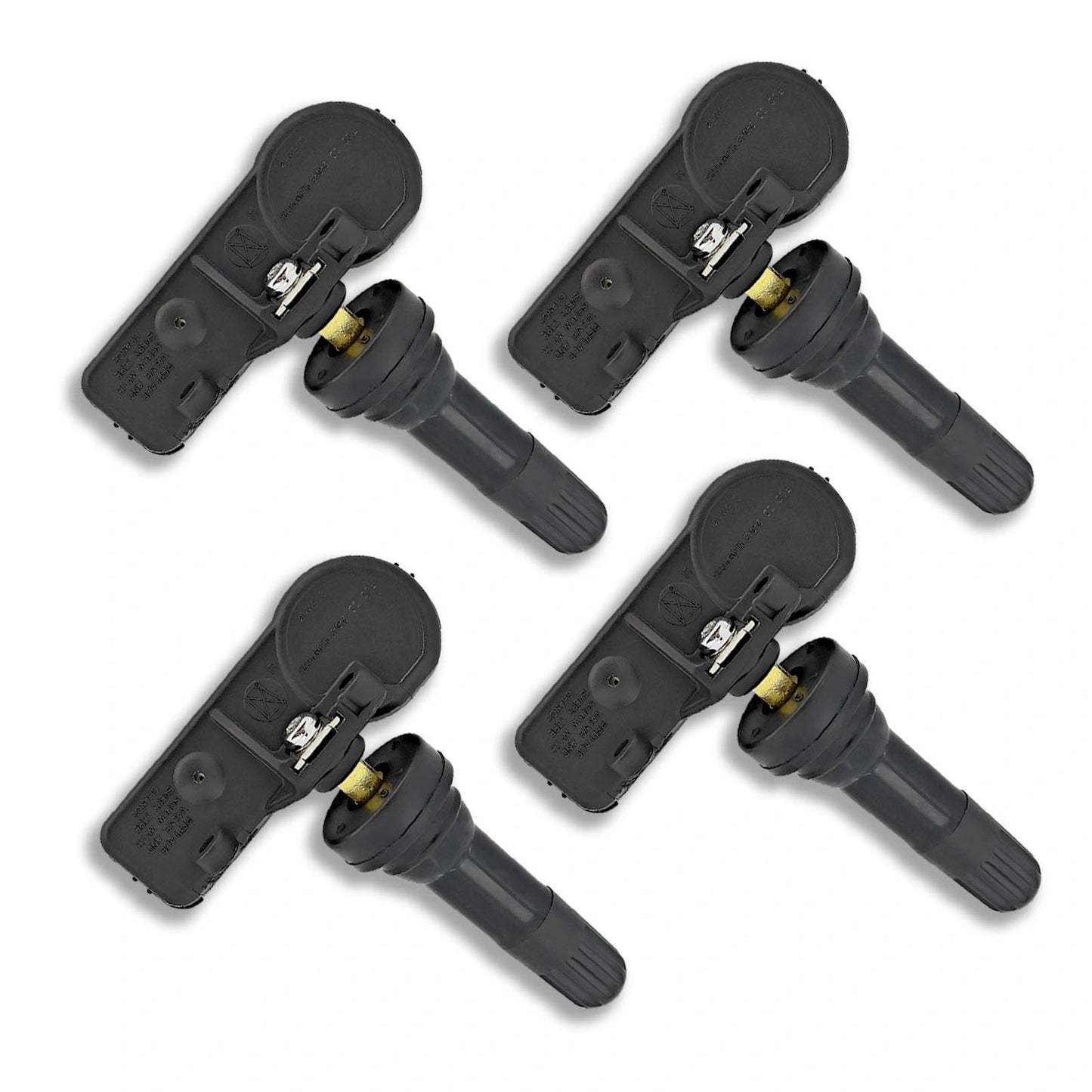 POHILA TPMS Sensor,4-Pack Tire Pressure Monitoring System Sensor Replacement for GM Chevy GMC Cadillac Buick, 315Mhz Tire Pressure Monitoring Sensor，Replaces OE 13598771 13598772 13586335 13581558