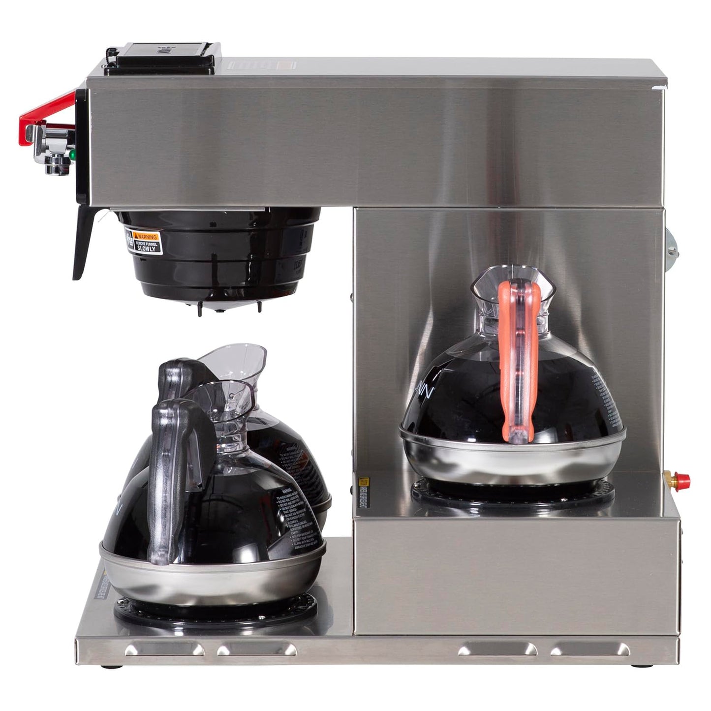 Bunn 12950.0212 CWTF15-3 Automatic Commercial Coffee Brewer with 3 Lower Warmers (120V)