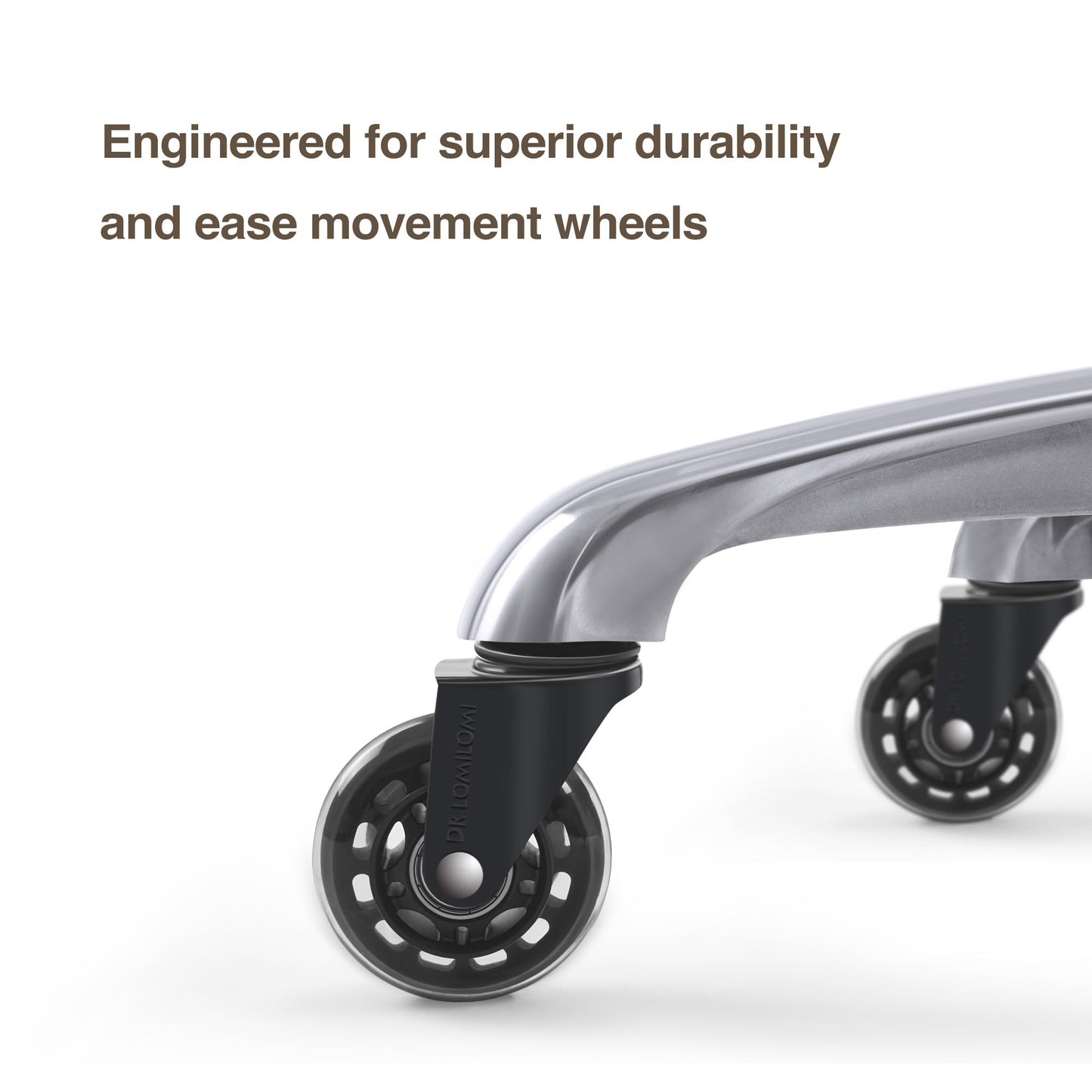 DR.LOMILOMI Ergonomic Saddle Stool, Adjustable Pneumatic Swivel Rolling Saddle Seat with Wheels for Hygienic, SPA, Salon, Home and Office, Haku 506 Series