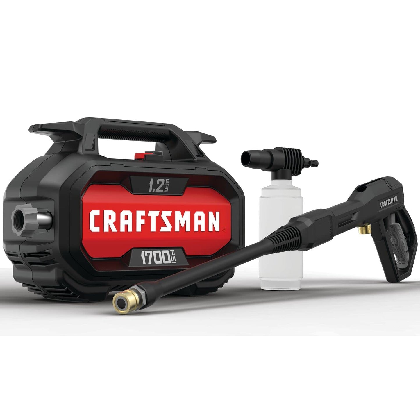 CRAFTSMAN 2100 & 1700 PSI Electric Pressure Washers with 1.2 GPM, Corded (CMEPW2100 & CMEPW1700)