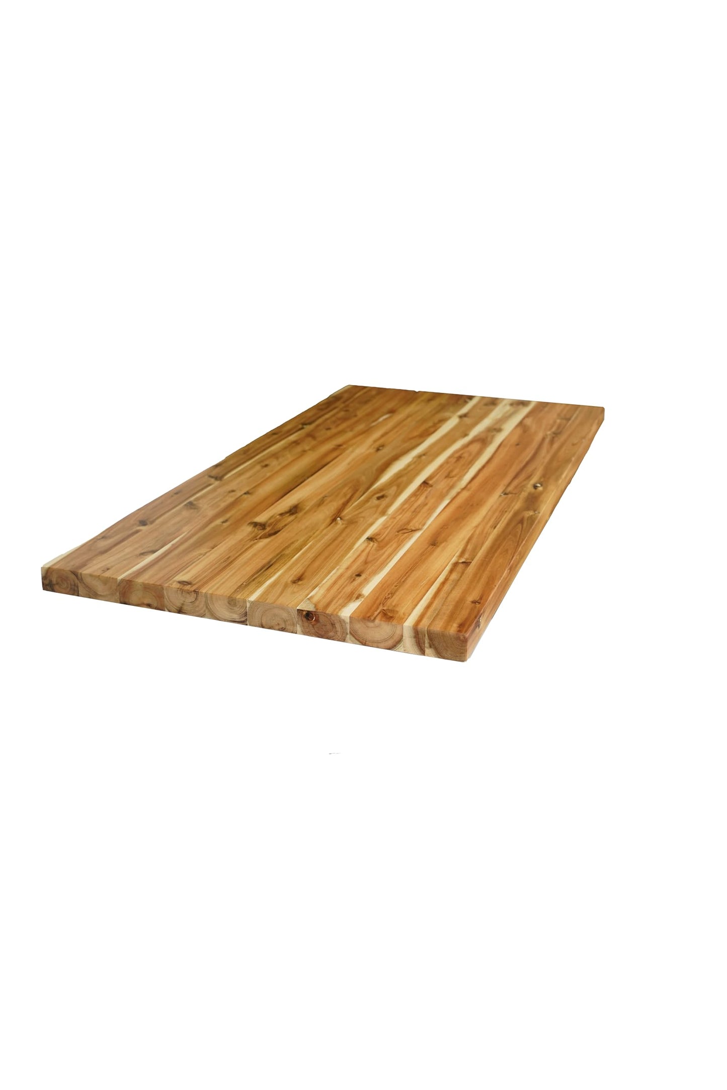 BingLTD - 42" L x 30" Rectangular Acacia Butcher Block Standard Countertop with Edge Grain (CT4230-AC-CC)
