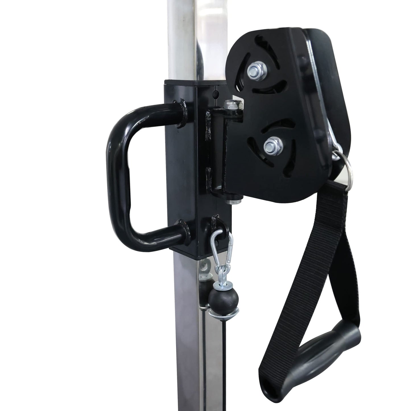 Fitvids Black Cable Crossover Attachments for Home Gym – Sports Training – nan – Black
