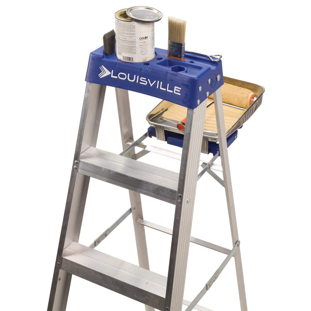 Louisville Ladder AS2108 250-Pound Duty Rating Aluminum Stepladder, 8-Feet