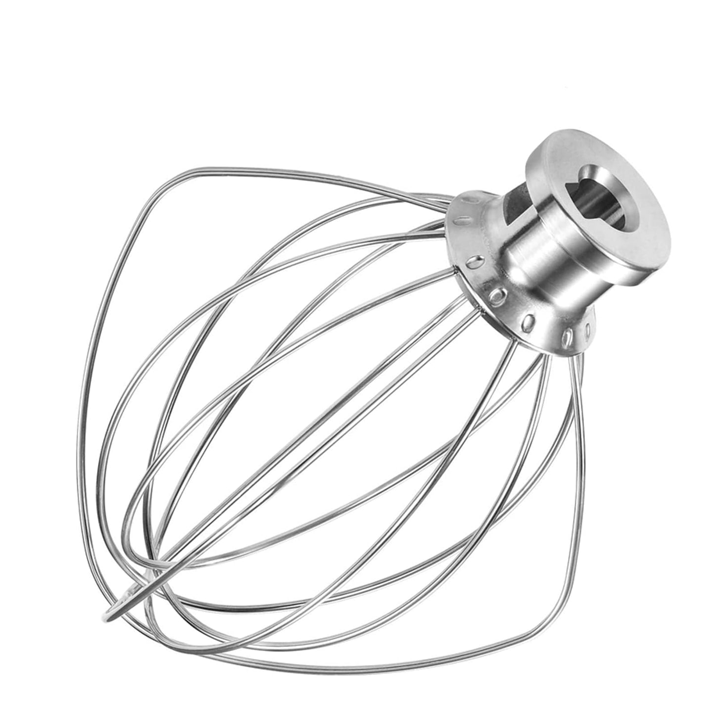 K45WW 6'' Wire Whip Compatible with 4.5-5Qt KitchenAid Tilt-Head Stand Mixer, Kitchenaid Whisk Replacement For Egg Cream Stirrer, Flour Cake Balloon Whisk，Kitchenaid mixer attachments