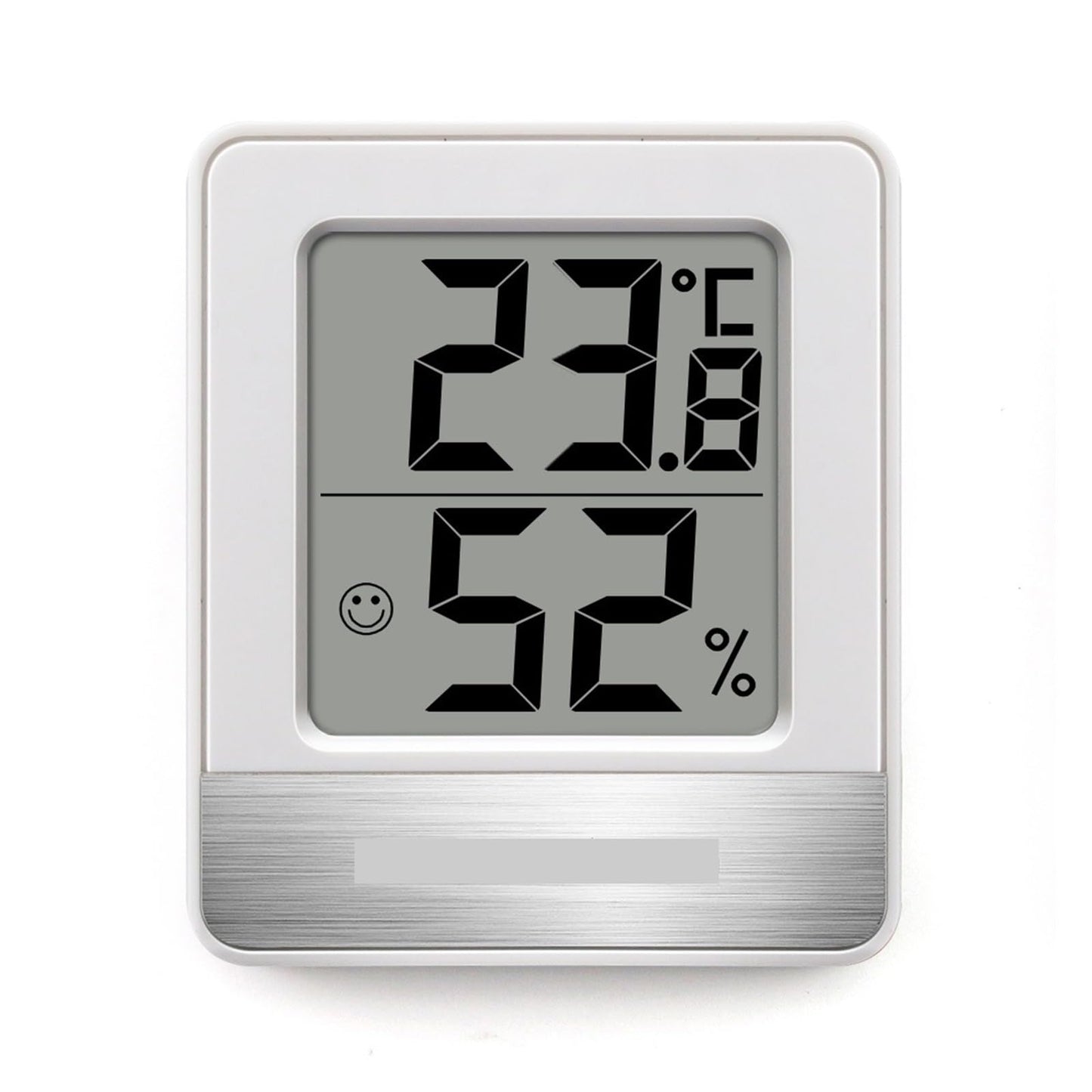 CVGfko Digital Thermometer Hygrometer Indoor Weather Station for Home Mini Room Thermometer Temperature Humidity Monitor,White