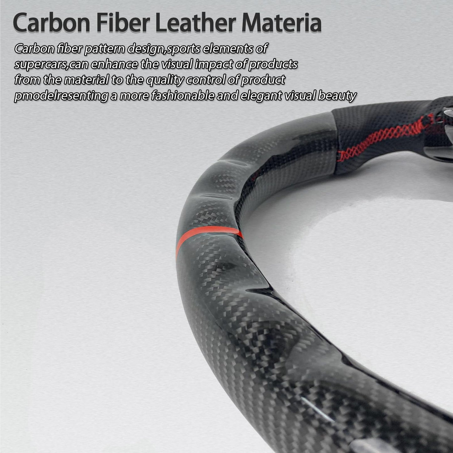 Car steering wheel for Honda Civic 2020 2021 2022 2023 2024 steering wheel carbon fiber