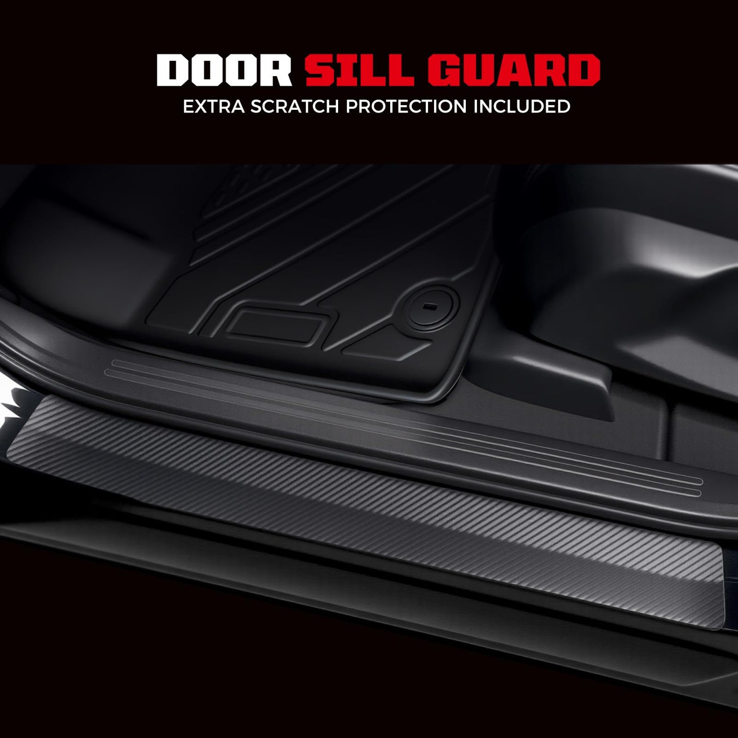 SSESS Custom Fit TPE Car Floor Mats & Cargo Liner Set for Toyota RAV4 2025 2024-2019 (Not for Hybrid), All-Weather Anti-Slip Protection with 3D Waterproof High-Edge & Original Retention System