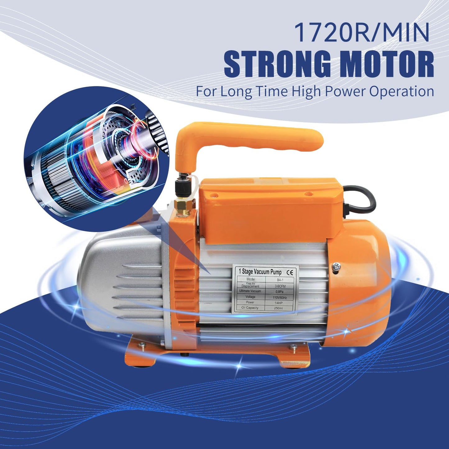 BACOENG 3 Gallon Vacuum Chamber with Pump, Stainless Steel Acrylic Lid Degassing Chamber Kit for Resin, Silicone and Epoxies