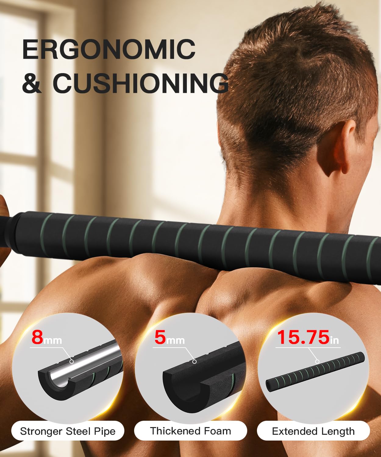 Adjustable Dumbbell Set 22/42/62LBS, 5-in-1 Free Weight Set Used as Dumbbell，Kettlebell,Barbell, Push-Up Stand,Fitness Exercises for Home Gym Suitable Men/Women