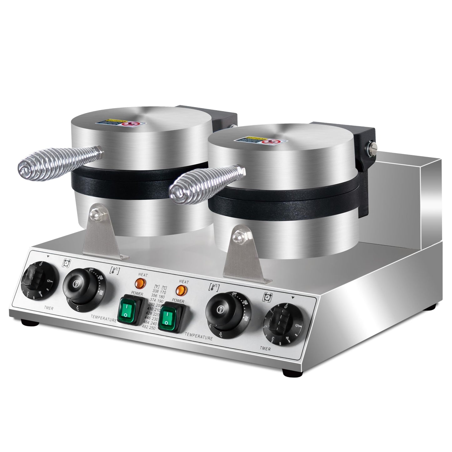 Ice Cream Burger Maker, double UFO Burger Maker, Ice Cream Filling Waffle Maker, Hamburger Waffle Maker Sandwich Press Non-stick Panini press waffle machine 2600W Gelato Panini Press machine