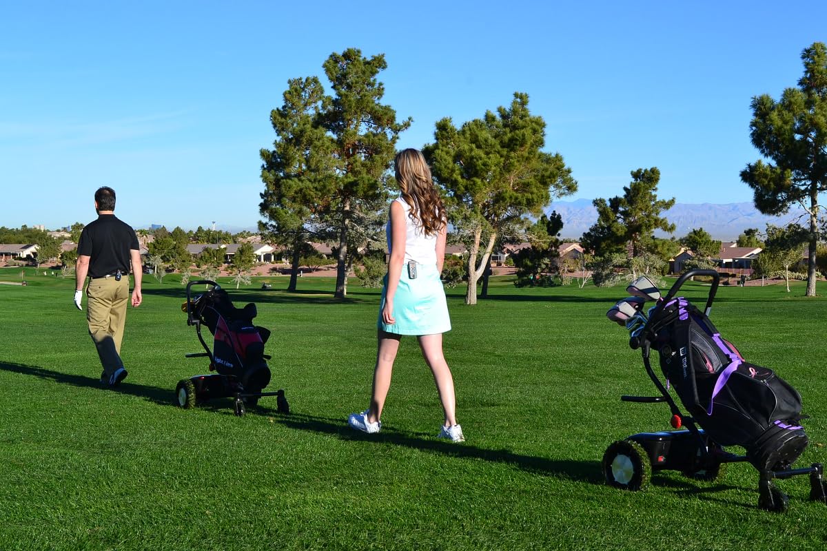 CaddyTrek R2 Black Remote Follow Golf Caddy
