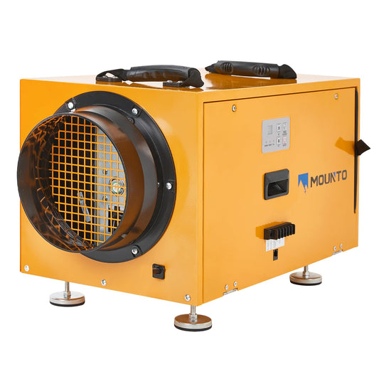 MOUNTO 140 PPD Crawl Space Dehumidifier – Commercial Basement Dehumidifier with Auto Defrost, Compact Design, cETL Listed