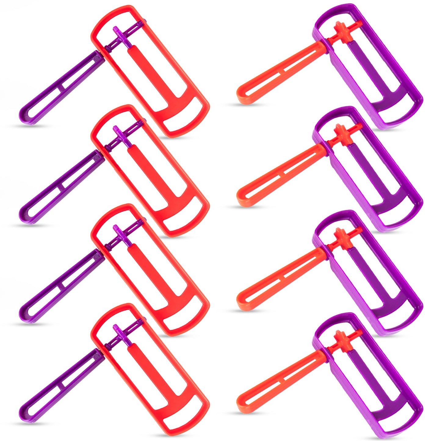 ArtCreativity Spinning Ratchet Purim Noise Maker Toys, 24 PCS Noisemakers for Kids, Great for Birthdays, Sporting Events, and Pep Rallies, Pinata Stuffer Easter Goodie Bag Party Favors