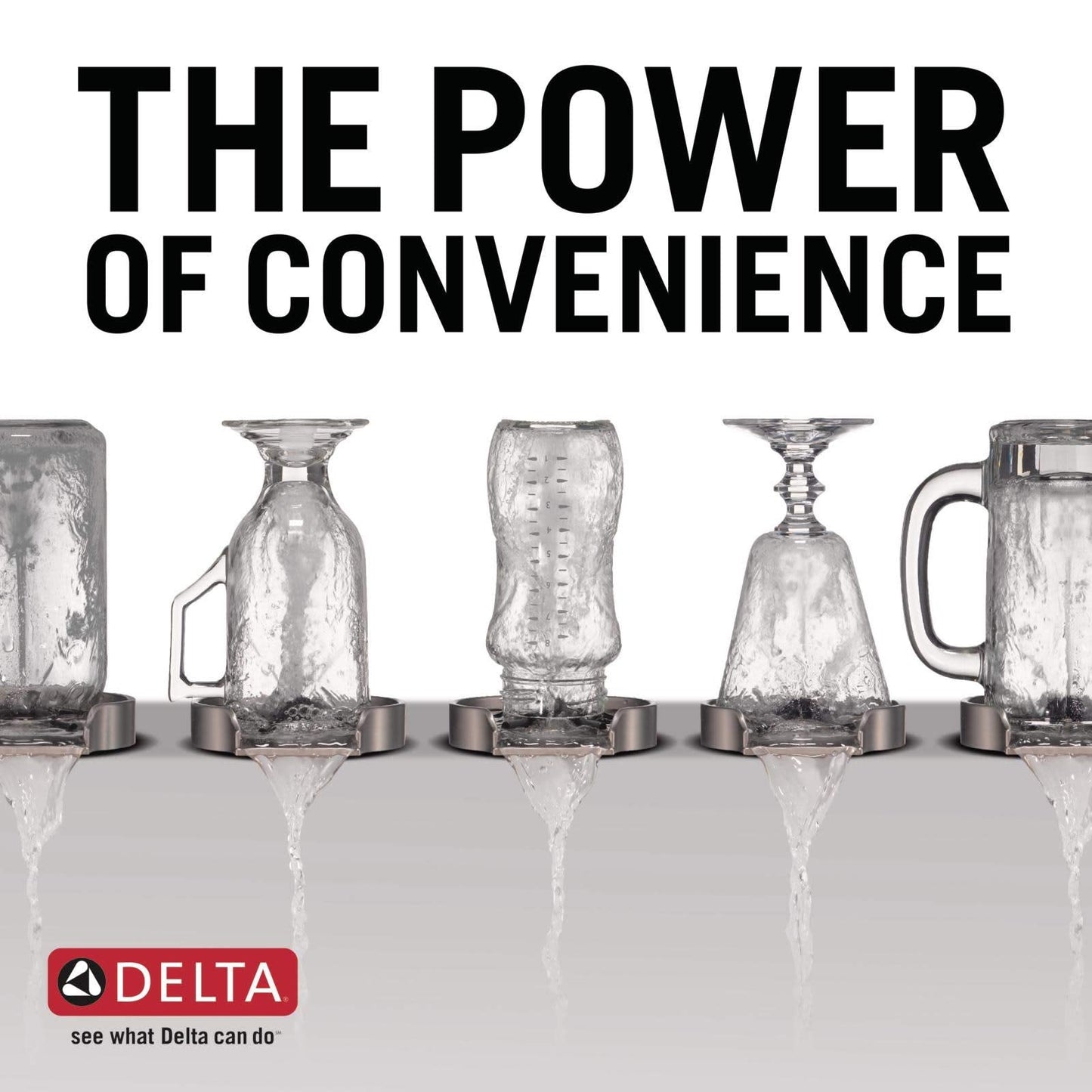 Delta Faucet Glass Rinser for Kitchen Sinks, Kitchen Sink Accessories, Bar Glass Rinser, SpotShield Stainless GR150-SP