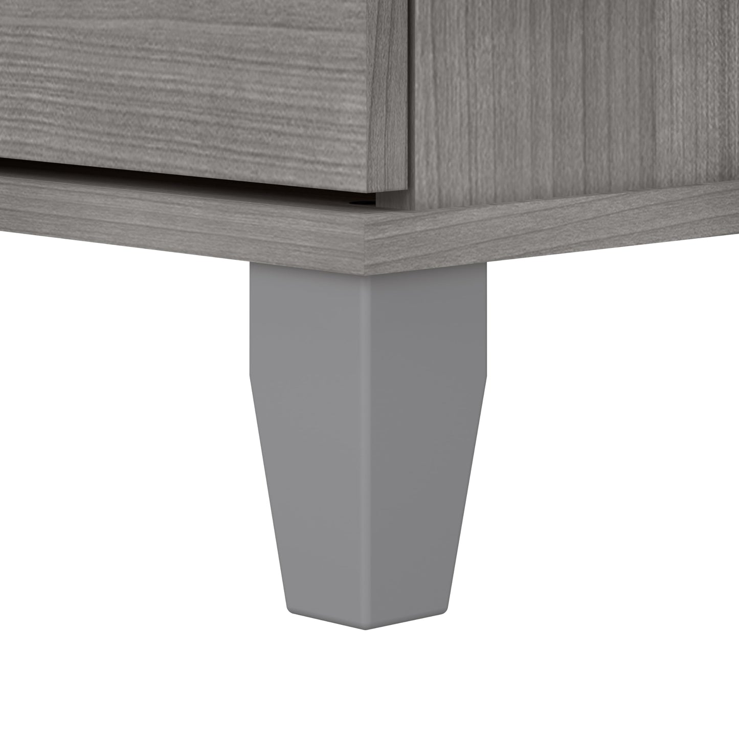 Bush Home 2 Drawer Lateral File Cabinet, Letter and Legal-Size Document Storage for Home or Professional Office, Somerset Collection, Platinum Gray