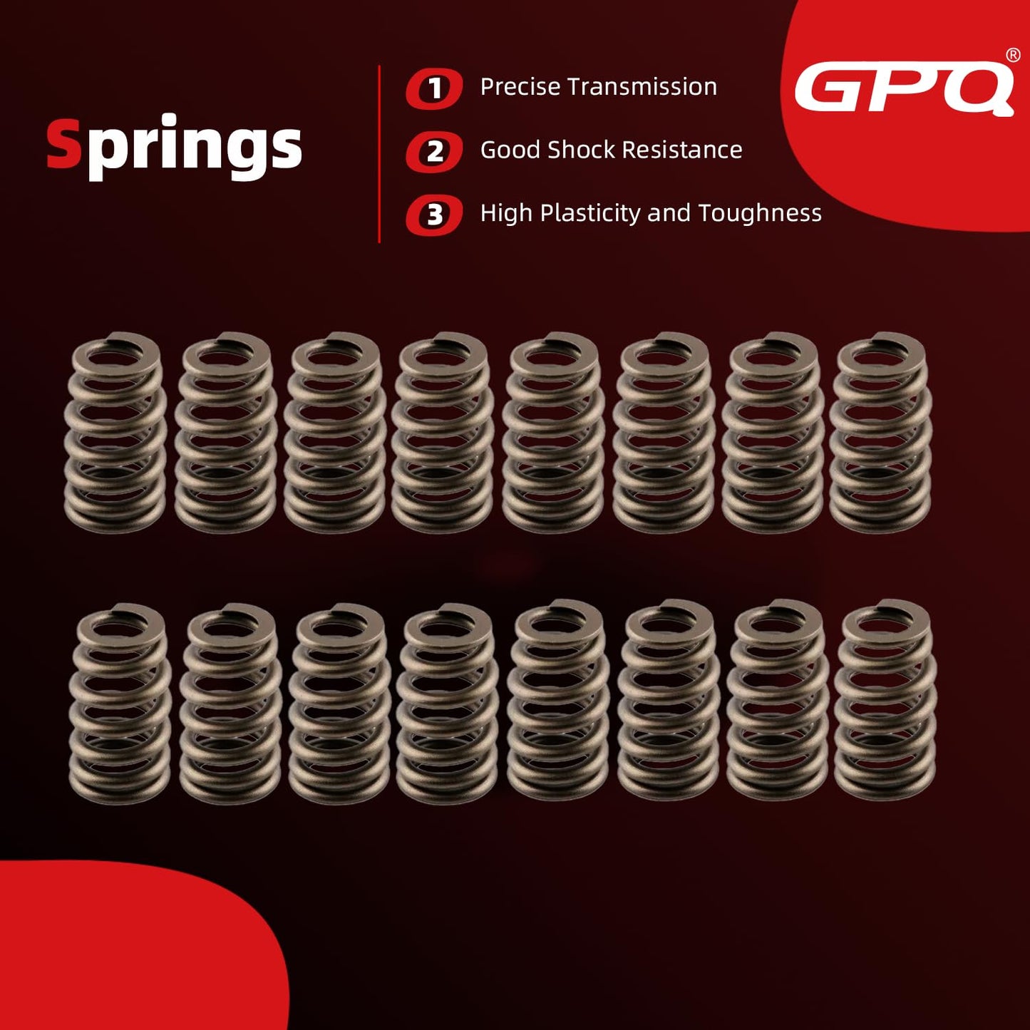 Stage 2 LS Camshafts Kit & Springs Seals Fit For GM Trucks & SUVs Equipped 4.8L 5.3L 6.0L, Cam Specs 212/218 .553"/.553" 111, Stage II Camshaft & Springs 1997-2013 E1840P, PAC1218