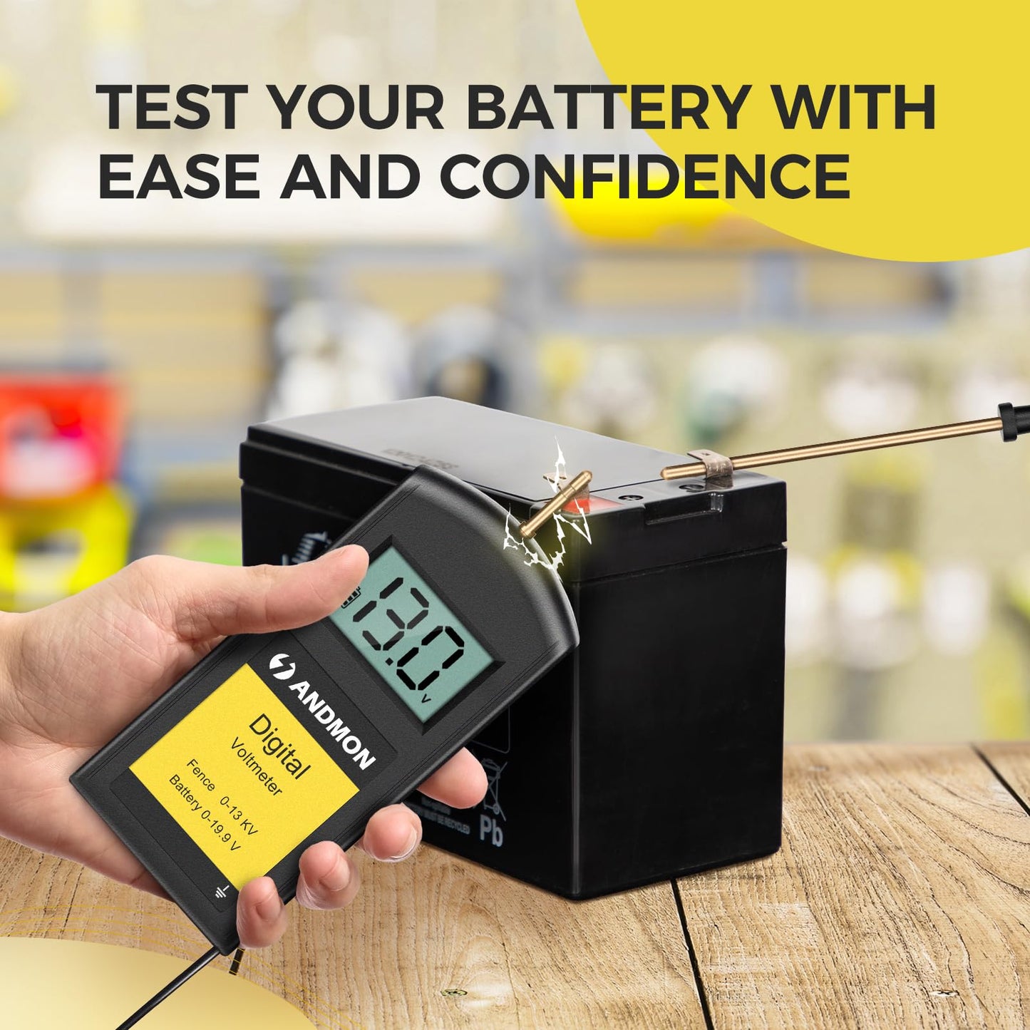 0.16 Joule Electric Fence Charger & Tester Kit – Compact Livestock Containment Solution for Small Animals