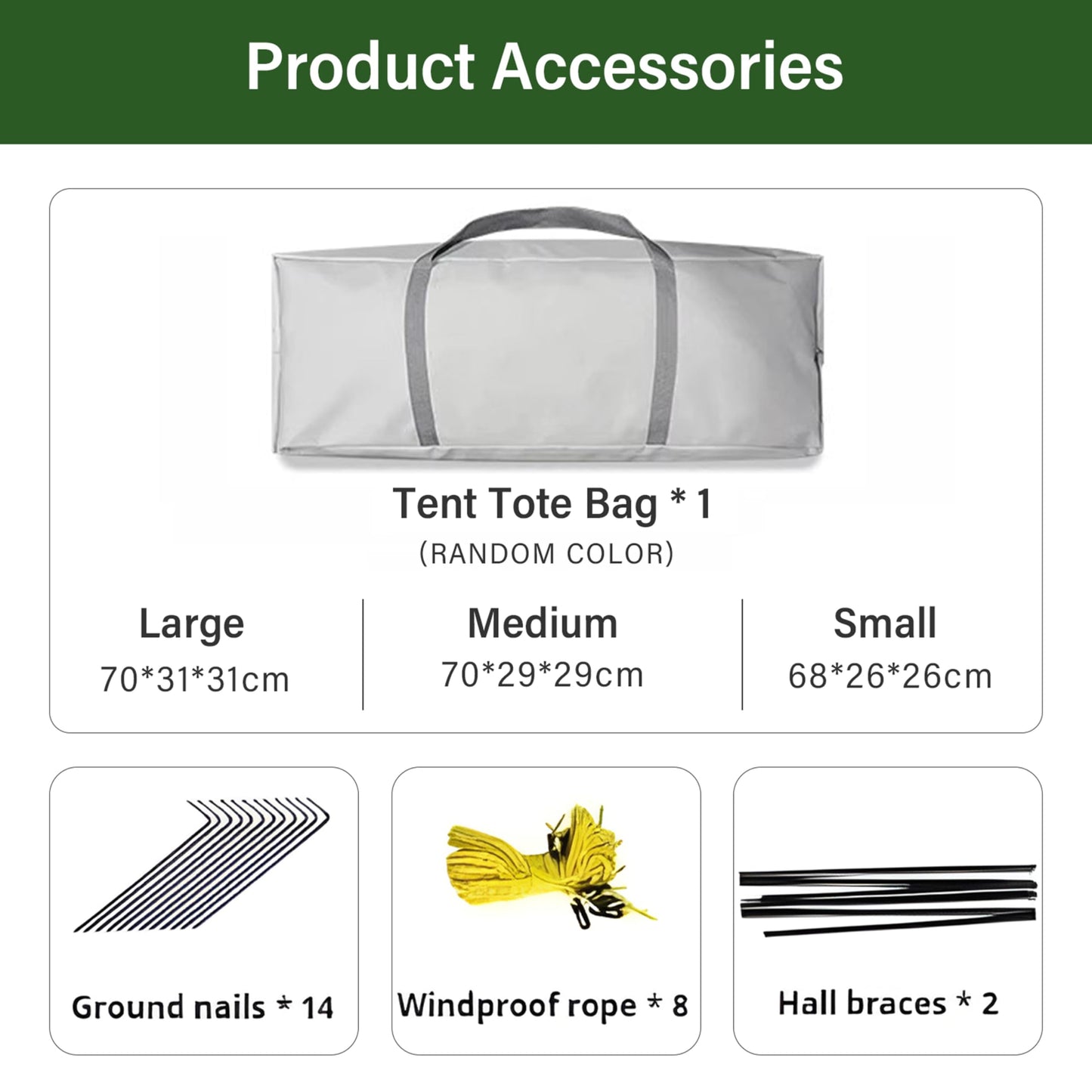 TGpao Large Family Camping Tent, 4-6 Person Multi-Room Waterproof Tent with Screened Porch,Glamping Tent for Camping with Lightning Protection (Coffee,4-6 People)