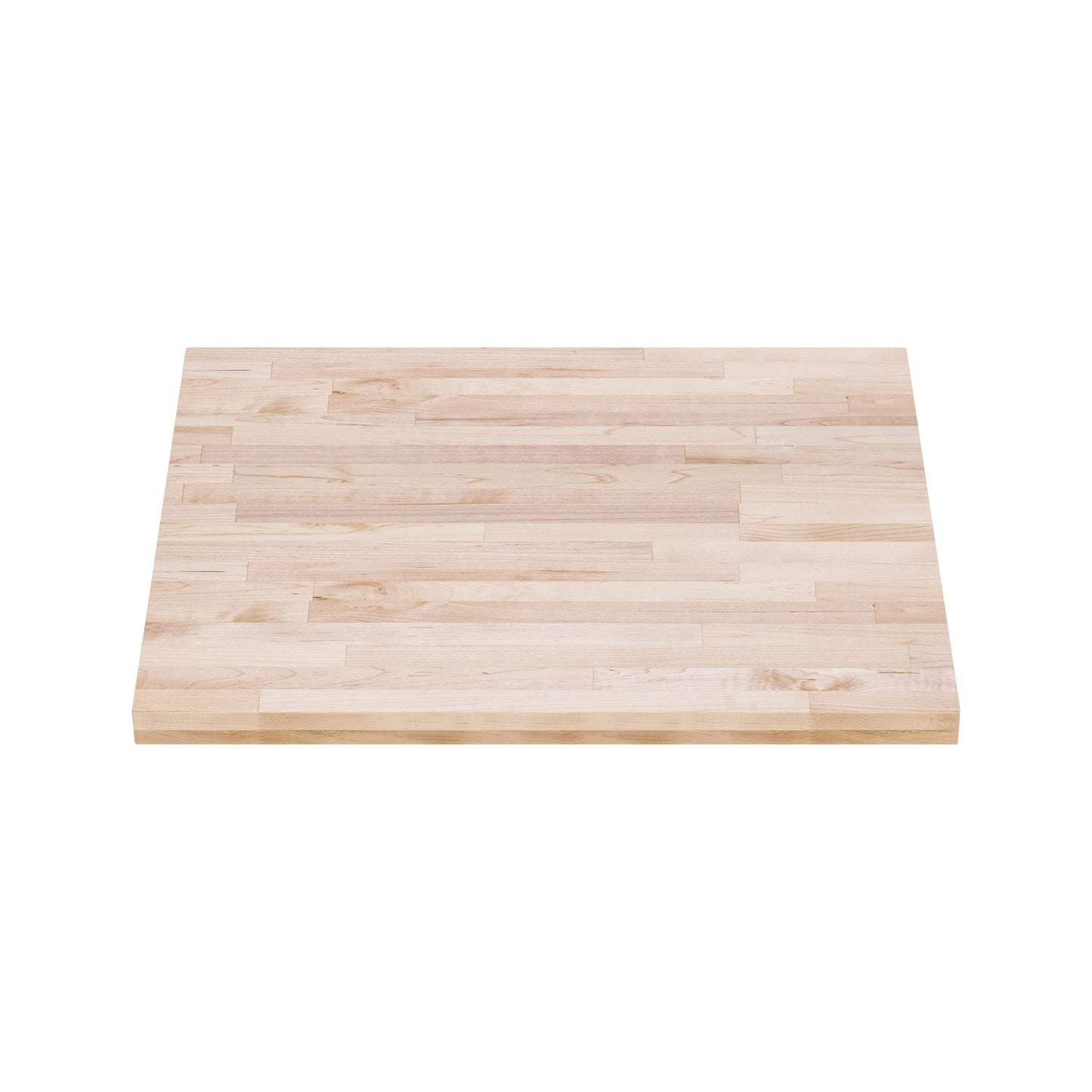 DuraSteel 30x30 Butcher Block Countertop - Maple Solid Wood Workbench for Kitchen, Restaurant, Cabinet, Desk Top, Wood Board, Large Counter Cutting Island Long, Bakery Worktable Dough - Table Top Only