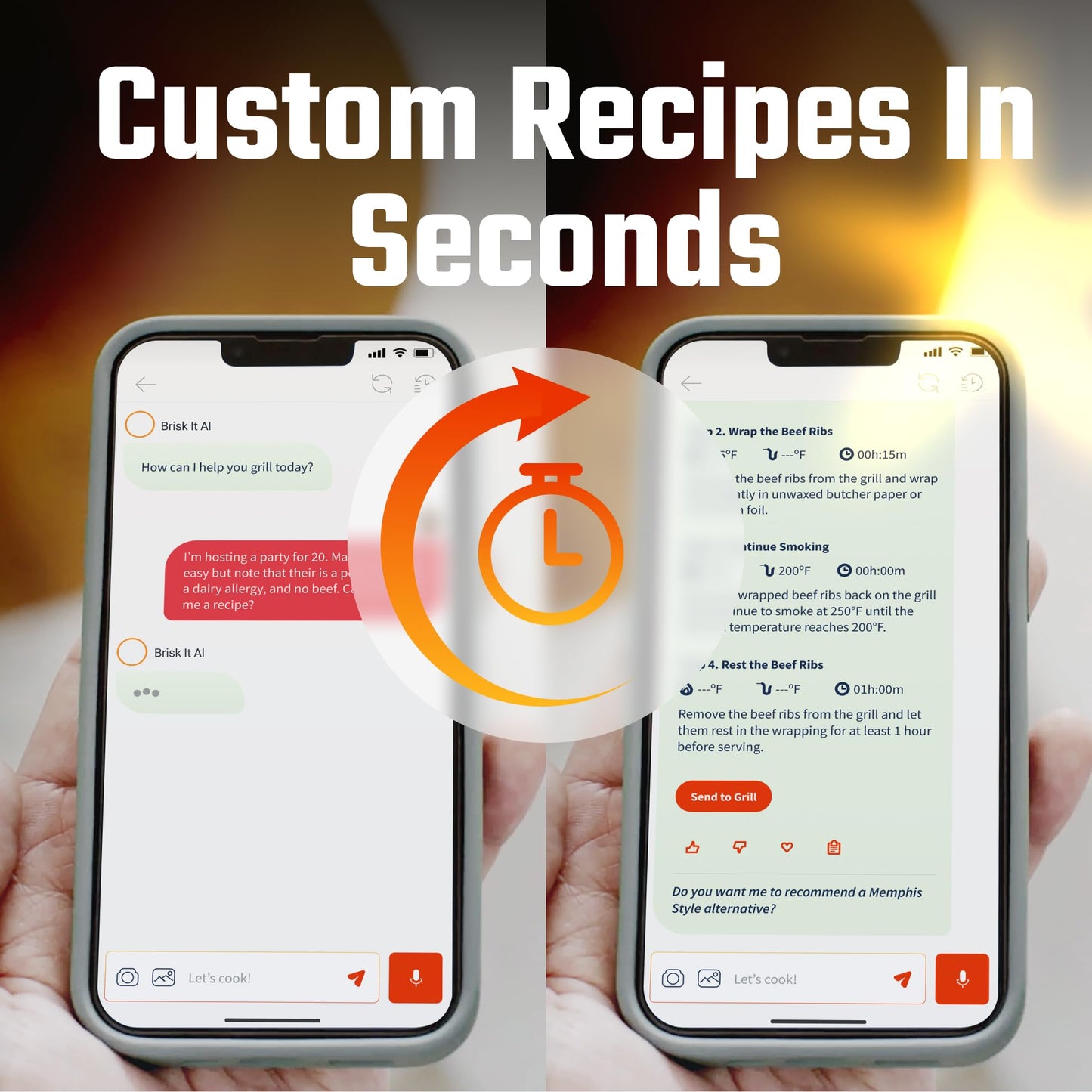 Brisk It Zelos-450 Electric Wood Pellet Smoker Grill With Grill Cover– A.I. Smart BBQ Grill with WiFi, 450 sq.in Cooking Area,7-in-1 Outdoor Grill & Smoker, PID Controller (Up to 500°F), Meat Probe