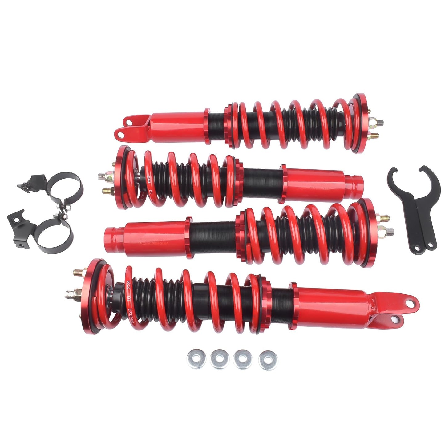 GELUOXI Coilover Height Adjustable Suspension Shocks Kit Replacement for Honda Civic 1988-2000 CRX 1988-1991 Acura Integra 1990-2001