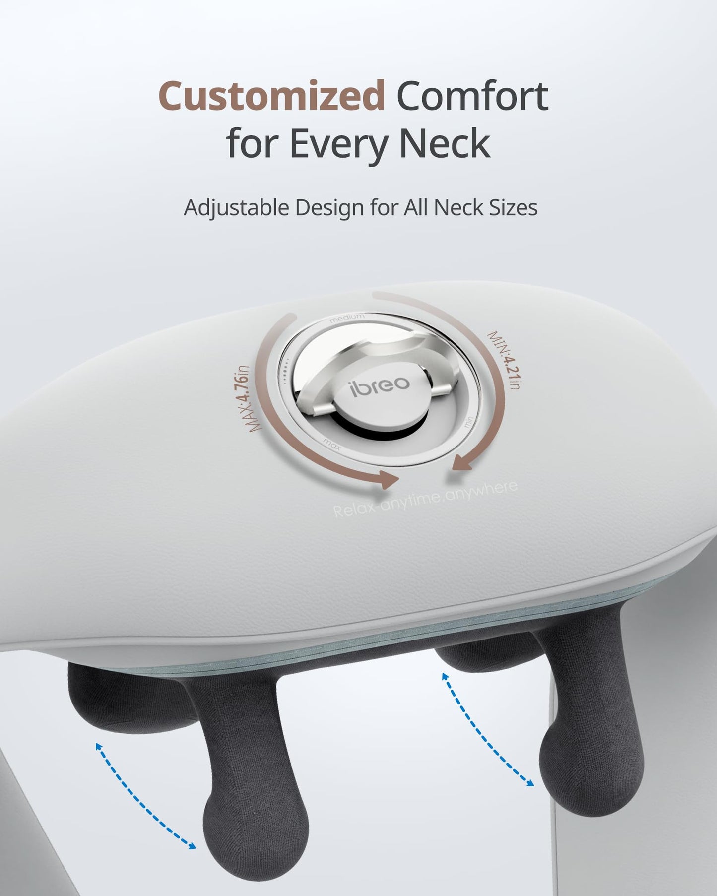 Shiatsu Neck and Back Massagers with Heat, 150 Mins Uses, 4 Modes & Adjustable Massage Head, Electric 3D Deep Tissue Kneadin for Shoulder, Leg, Muscle Soreness, Pain Relief, Relaxation for Women, Men