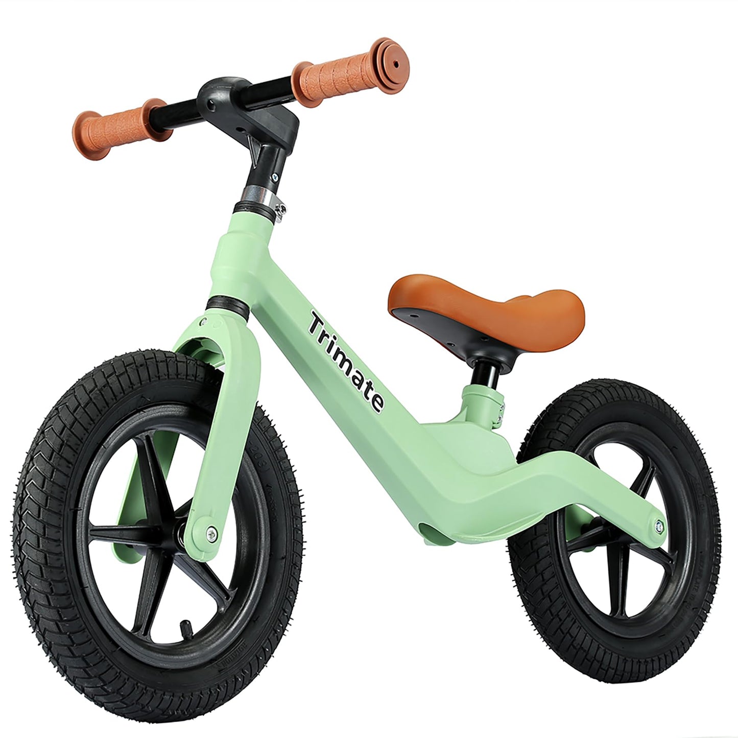Trimate ToddlerPro Balance Bike for 3-5 Year Olds - Adjustable No Pedal Sport with 12" Inflated Tires - Perfect for Boys & Girls - Develops Balance & Coordination Skills
