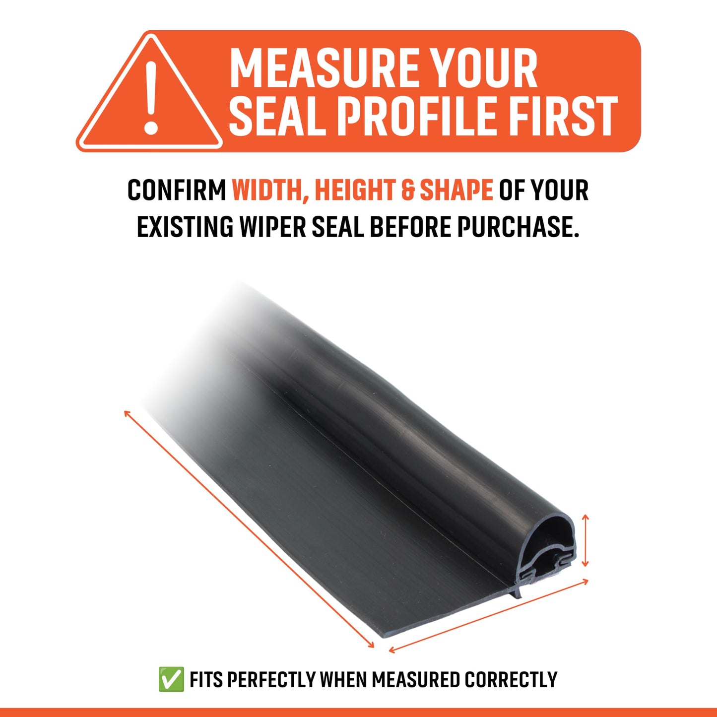 Combo RV Slide Out Black Rubbers | 018-312-EKD & 018-341 EK | 1' x 15/16' x 35' D-Seal Wiper & 1/2' x 2.75' x 35’ Seal Base (Sealant & 018-312-EKD & 018-341 EK)